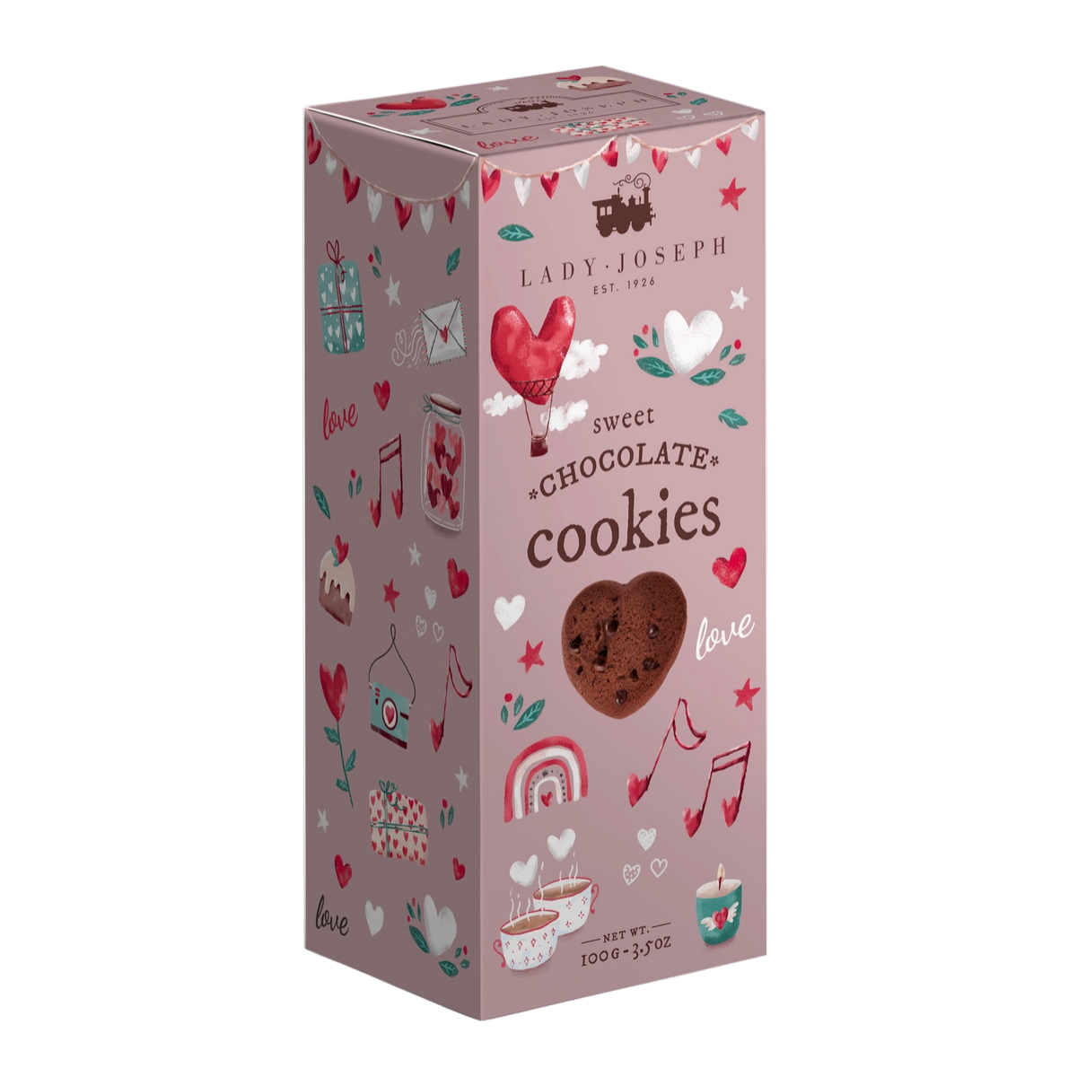 Chocolate Heart Cookies