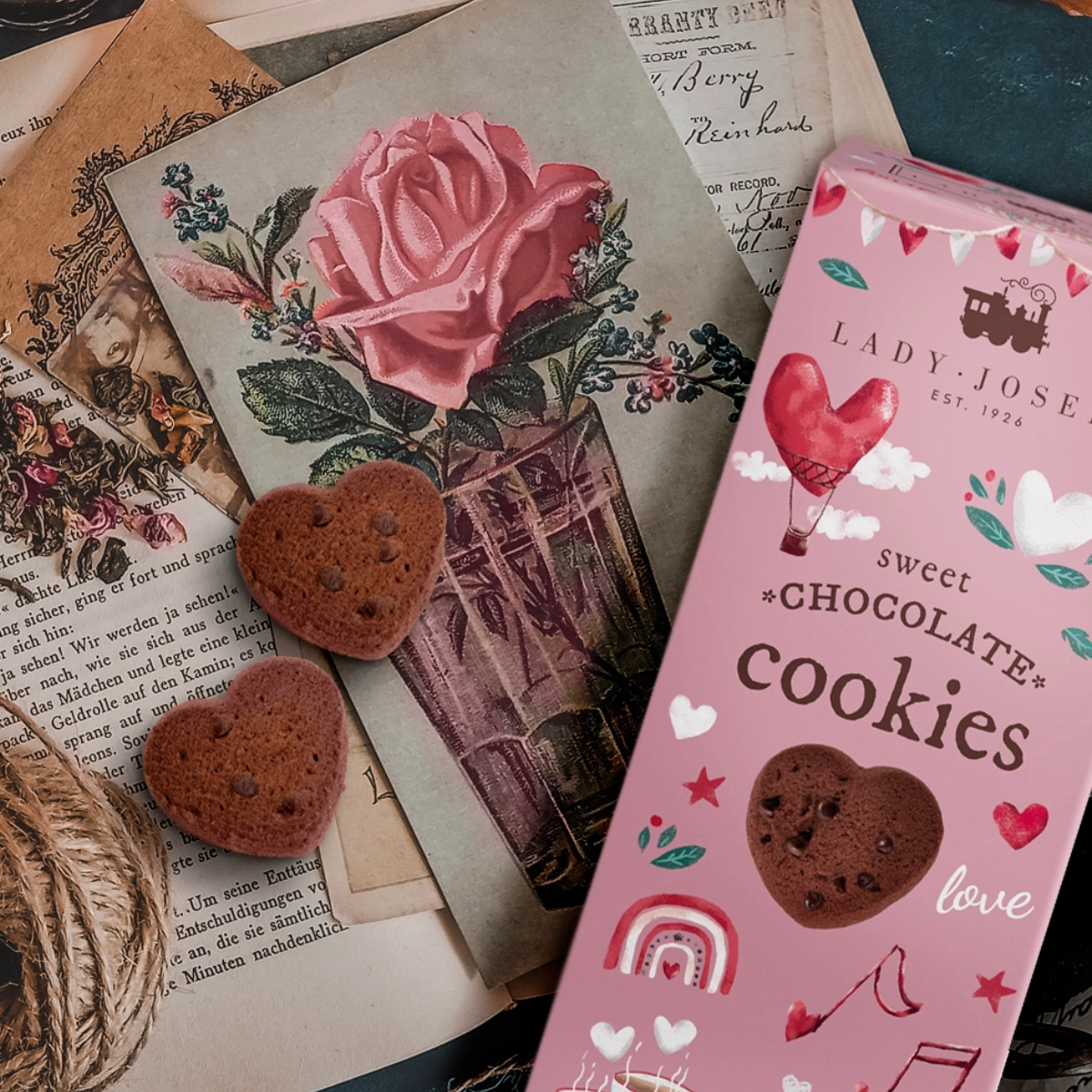 Chocolate Heart Cookies