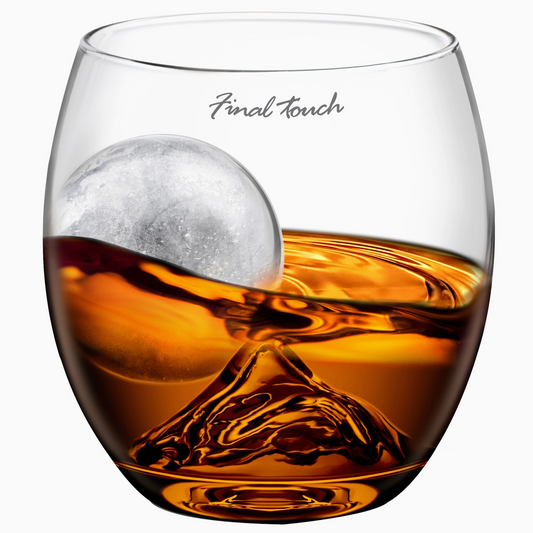 On the Rocks Glass and Ice Ball Mould Set