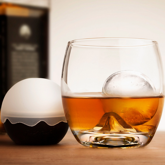 On the Rocks Glass and Ice Ball Mould Set