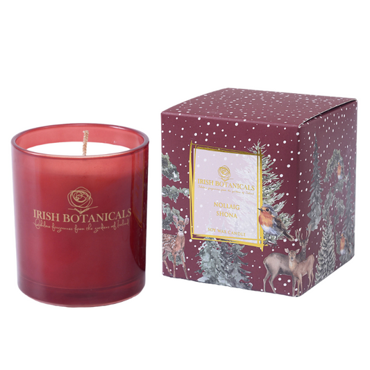 Irish Botanicals Nollaig Shona Candle