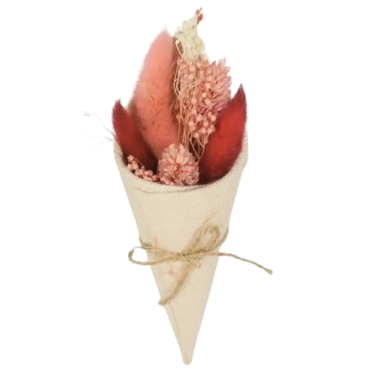 Mini Dried Flower Cone