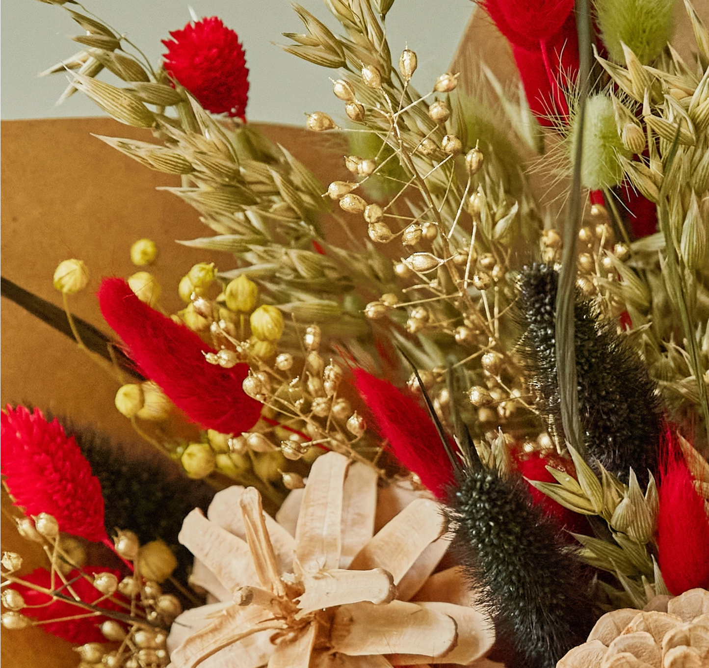 Dried Flower Bouquet l Christmas