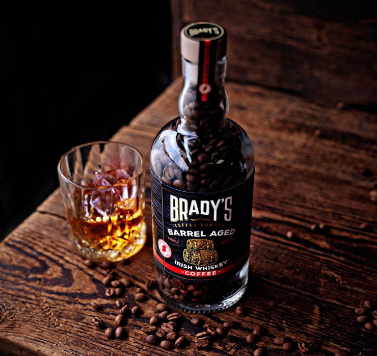 Brady’s Barrel‑Aged Irish Whiskey Coffee