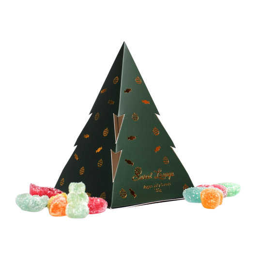 Fizzy Mix Jellies | Christmas Tree Gift Box