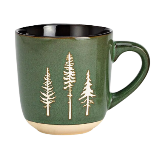 Christmas Tree Stoneware Mug