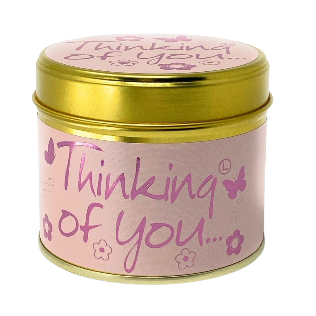 Lily Flame Thinking of You Scented Candle Tin