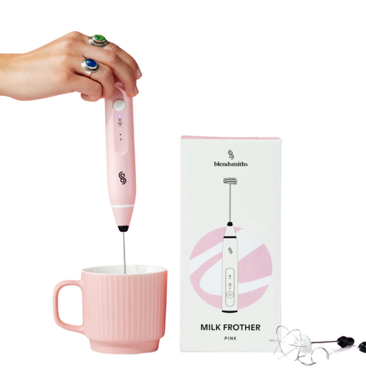 Handheld Pink Milk Frother