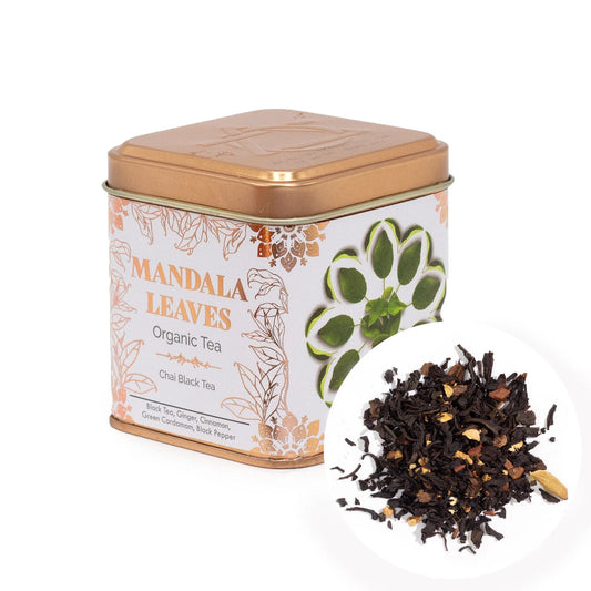 Mandala Leaves | Chai Black Tea Tin