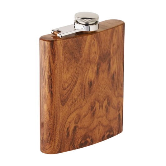 Wooden Hip Flask