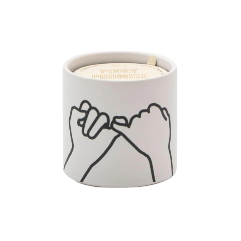 Ceramic Promise Candle