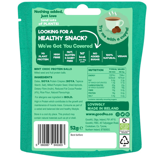 Mint Choc Protein Balls