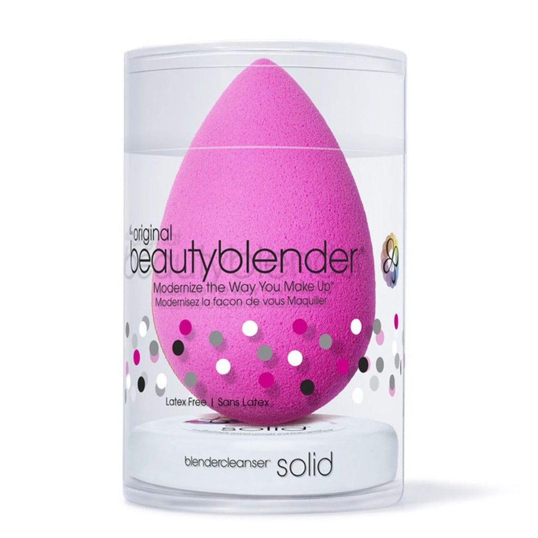 beauty blender with cleanser
