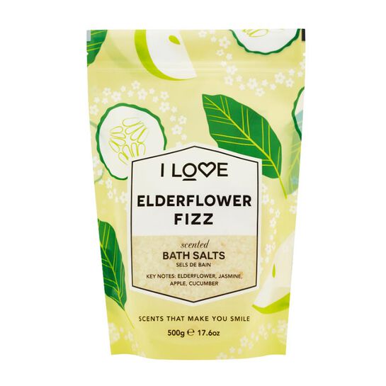 I Love Elderflower Fizz Bath Salts