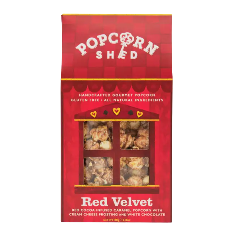 Red Velvet Popcorn l Treat Box Ireland