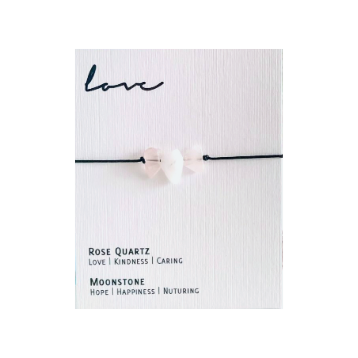 Love | Adjustable Crystal Bracelet