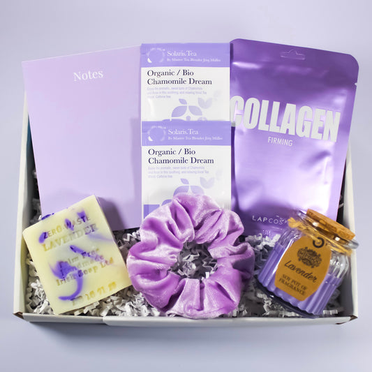 Pamper Hamper l Lilac Gift Box