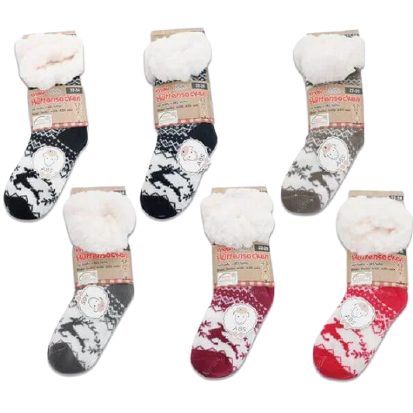 Christmas Fluffy Socks